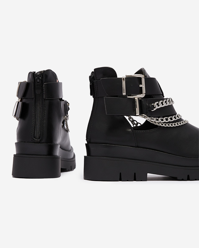 Moteriški aulinukai juodos spalvos Setica - Avalynė