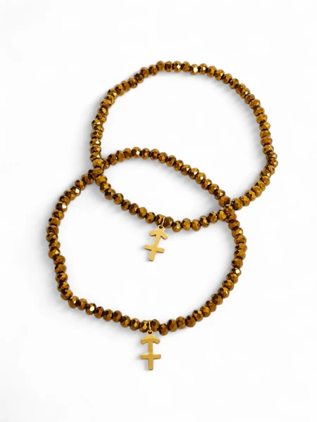 Royalfashion Два женских браслета с подвеской в виде якоря