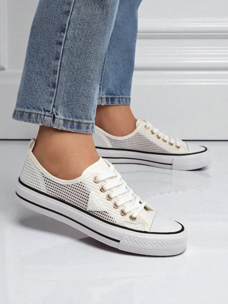 Royalfashion moterų perforuoti sportbačiai Rebbse