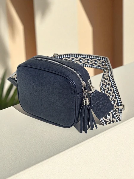 Royalfashion Maža moteriška rankinė iš ekologiškos odos Calista Verde