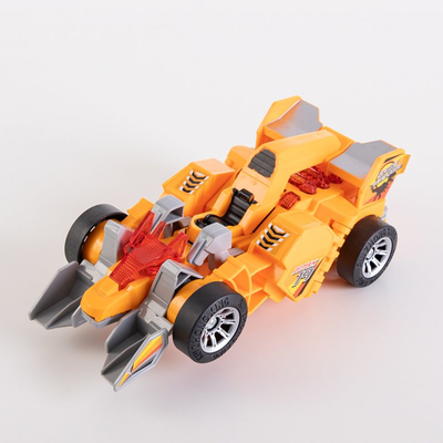 Geltonai švytintis dinozaurų automobilis - Žaislai