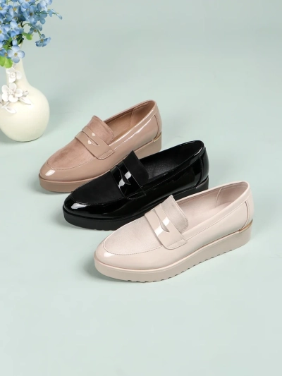 Royalfashion Женские Лакированные Мокасины Afidale