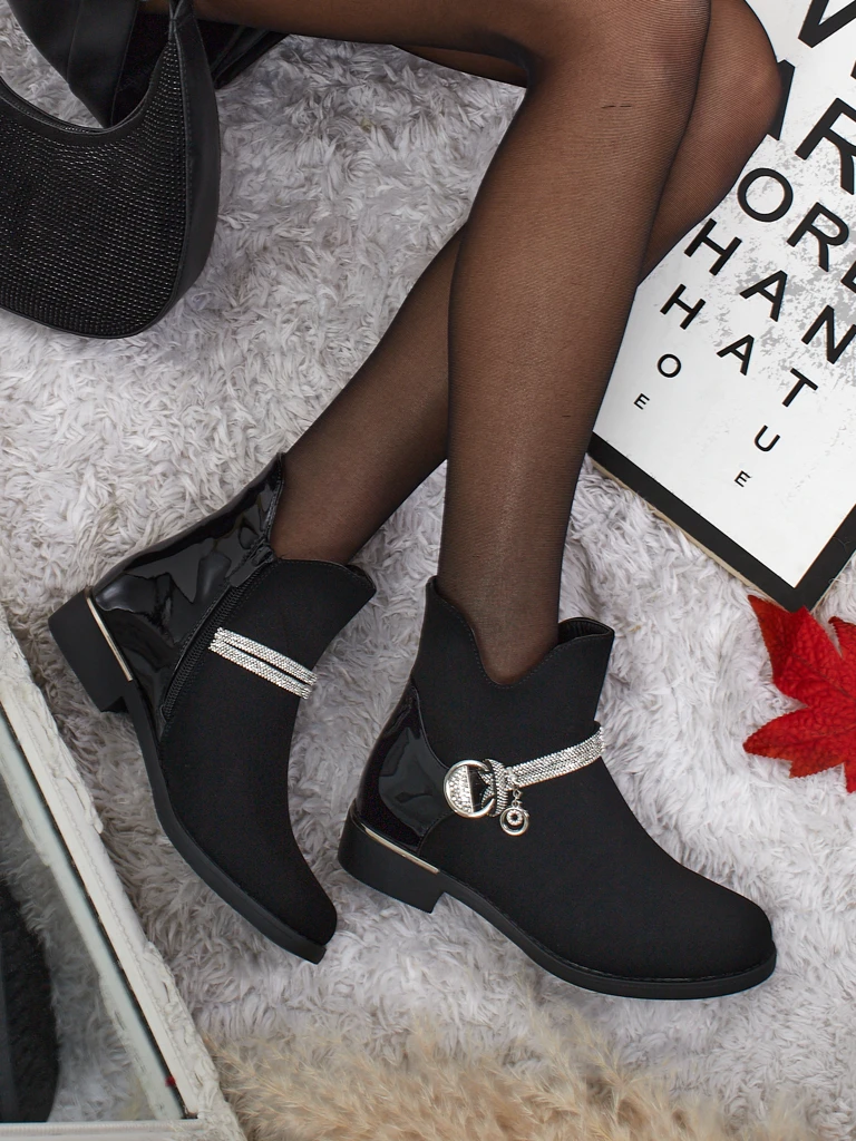 Aulinukai iš matinės ir lakuotos eko odos Marvella