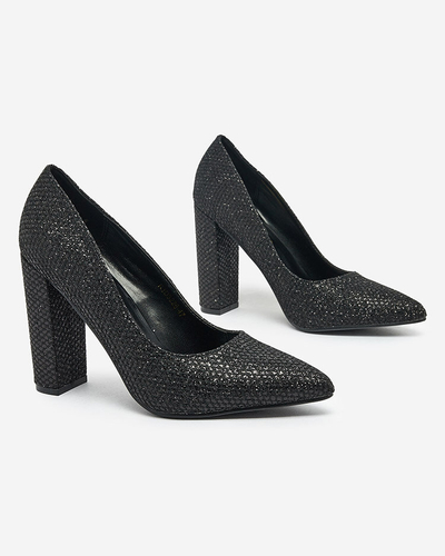 "Royalfashion" Moteriški "Suvirras Brocade Stiletto Post Top" bateliai