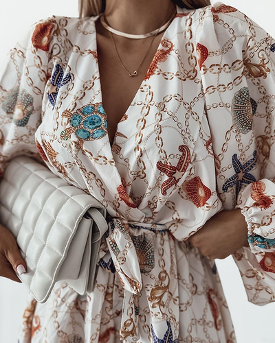 Royalfashion Женский узорчатый комбинезон