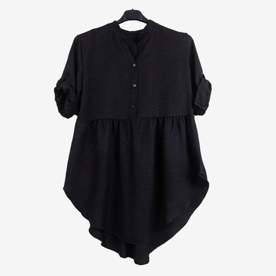 Damska tunika w kolorze czarnym - Odzież