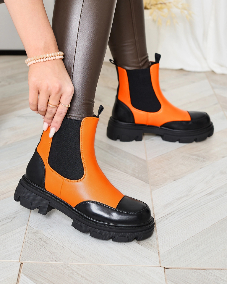 Royalfashion Orange Женские сапоги Userrus