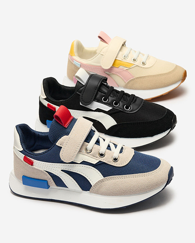 Vaikiški sportiniai bateliai Black Kaxo- Footwear