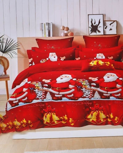 Royalfashion Рождественский комплект постельного белья 160x200 из 3-х предметов