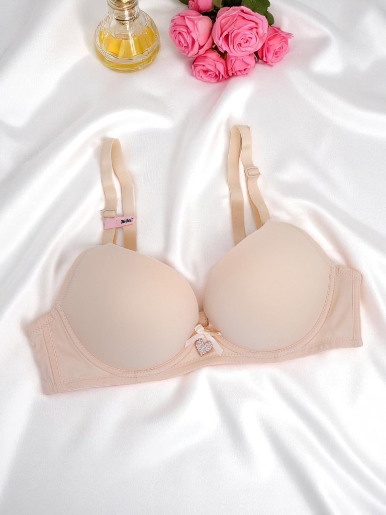 Royalfashion Glotnių moterų liemenėlė su pakietinimu Smooth Fit