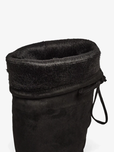 Moteriški ilgaauliai eko zomšiniai batai su aukštakulniais Eldirros