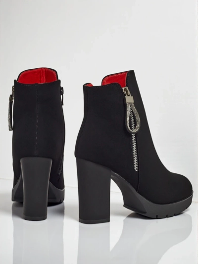 Moteriški eko odos aulinukai su storu kulnu Marellin