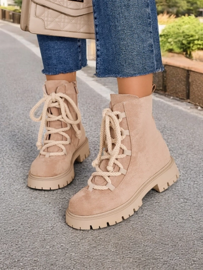 Женские ботинки на шнуровке от Royalfashion Vemioz