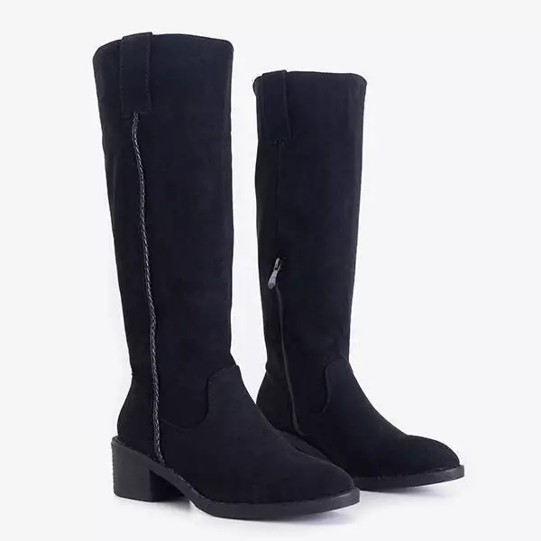 Полусапоги OUTLET Black Medina - Обувь