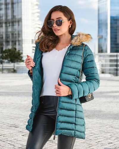 Жакет от Royalfashion для женщин, стеганый, на зиму