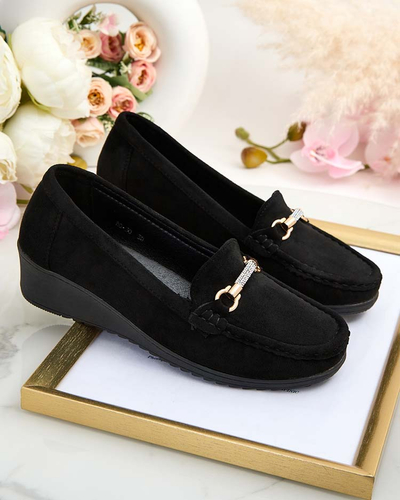 "Royalfashion" Moteriški zomšiniai mokasinai Ewo