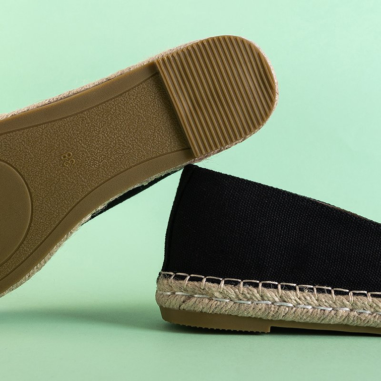 Черные женские эспадрильи Bahia