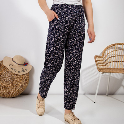 Женские брюки с принтом PLUS SIZE