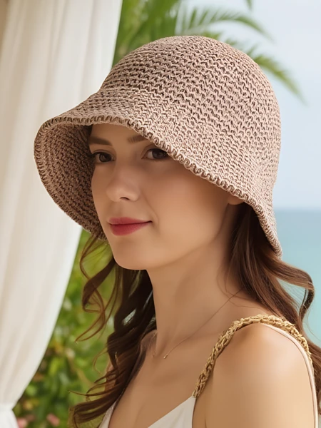 Royalfashion Moteriška vasarinė skrybėlė Sandy Bloom