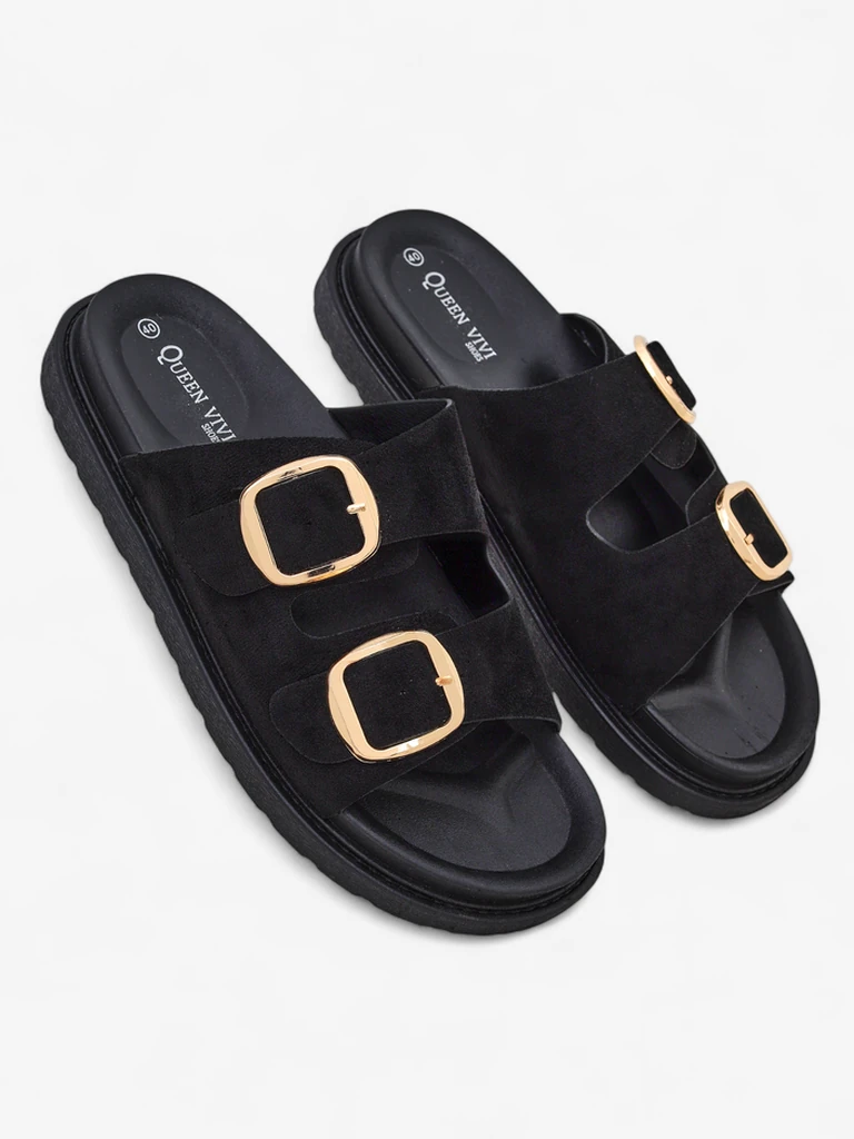 Royalfashion Женские сандалии с пряжками Moments