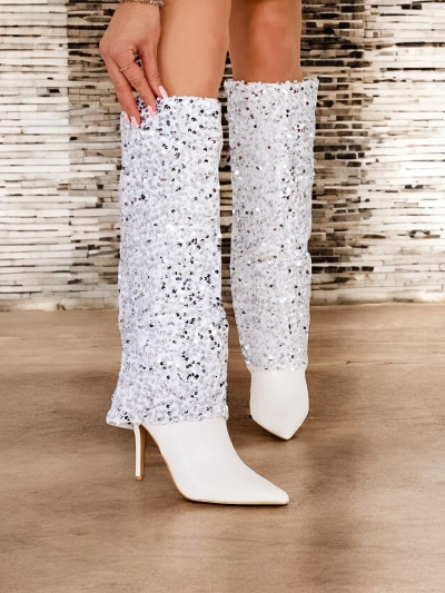 Женские ботинки Royalfashion с цирконами Endove