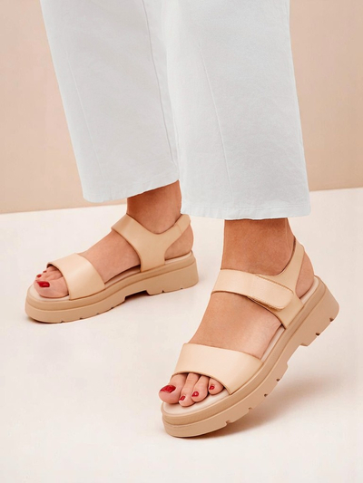 Royalfashion moteriškos basutės su storesniu padu Otvanna