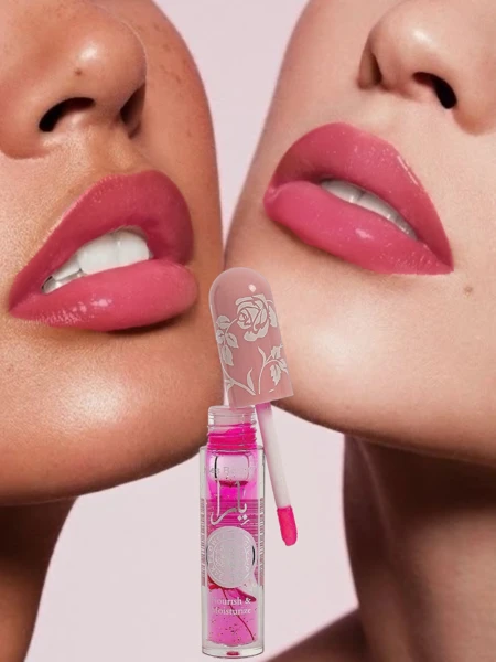 Aurora Bella Rosa - Creamy Lip Gloss with Youth Boost