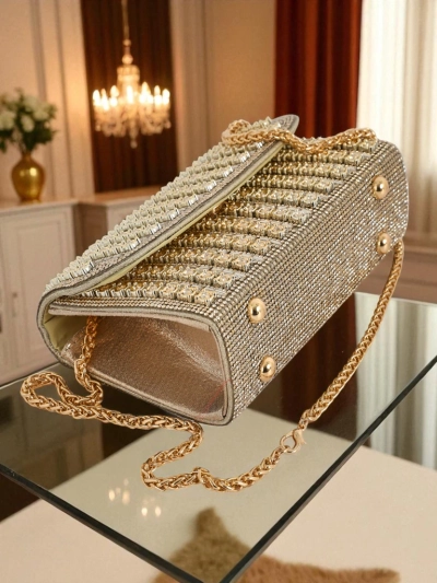 Royalfashion Женская сумка-клатч с цирконами Elira Dusk