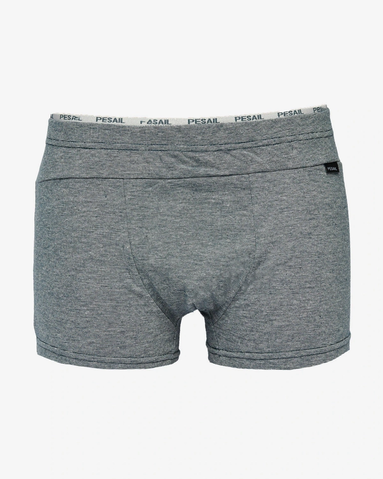 Royalfashion Tamsiai pilkos spalvos vyriški boksininko šortai