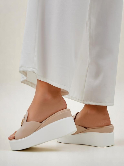 Royalfashion moteriški pleištiniai sandalai Daffin