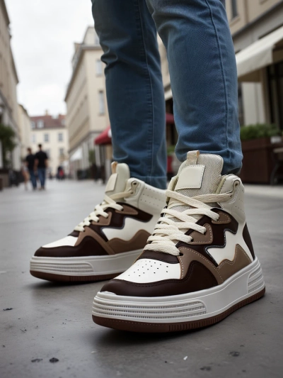Royalfashion Высокие женские спортивные кроссовки Quiedy