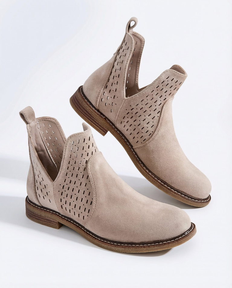 "Royalfashion" Moteriški "eko" zomšiniai batai "Ovilla"