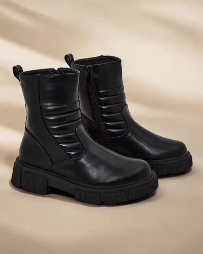 Royalfashion moterims ekologiškos odos aulinukai Borou