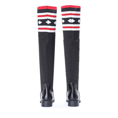 Черные ботинки на плоском каблуке Salvia - Обувь