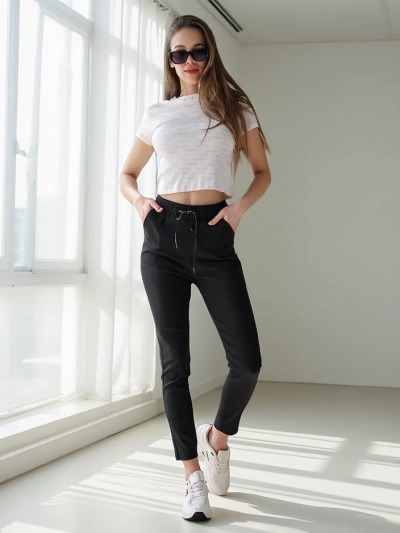 Royalfashion Хлопковые женские treggings