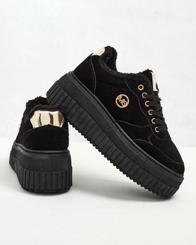 Royalfashion Утепленные женские кроссовки с мехом Nozii