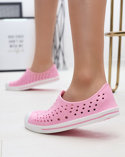 Розовые женские резиновые кроссовки Osisal- Footwear