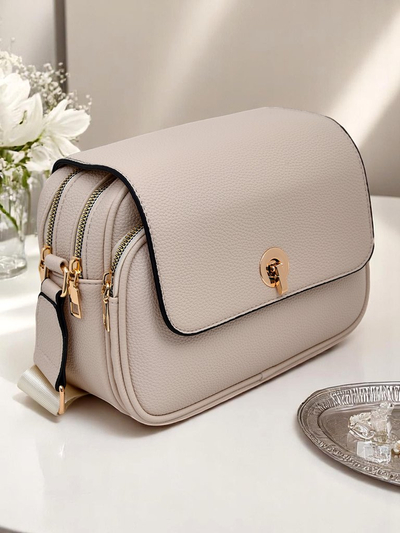 Royalfashion Небольшая женская сумка из экокожи с двумя отделениями