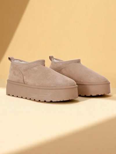 Royalfashion Moteriški trumpi batai a'la sniego batai Ozozi