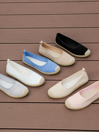 Royalfashion Moteriški ekologiško zomšos espadrilės Aroles