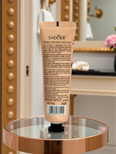 SADOER rankų kremas vaikams 30g su uogų ekstraktu