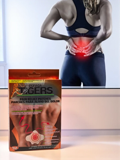 Skausmą malšinantys pleistrai nugaros skausmui, 10 vienetų