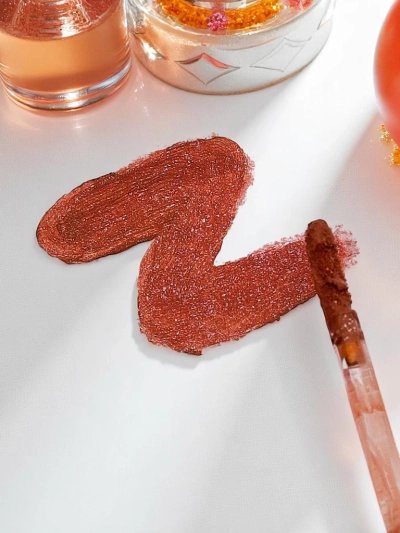 Glitter Lip Gloss and Clear Lip Gloss 2in1 Soft Blush