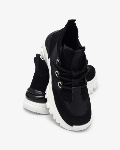 Женские спортивные кроссовки черного цвета Hasola- Footwear