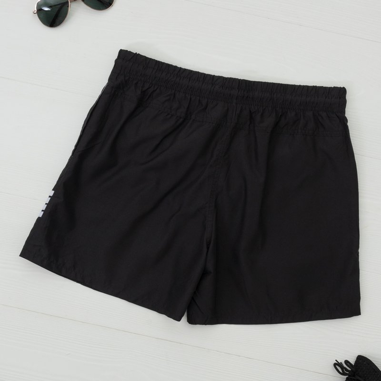 Черные мужские спортивные шорты