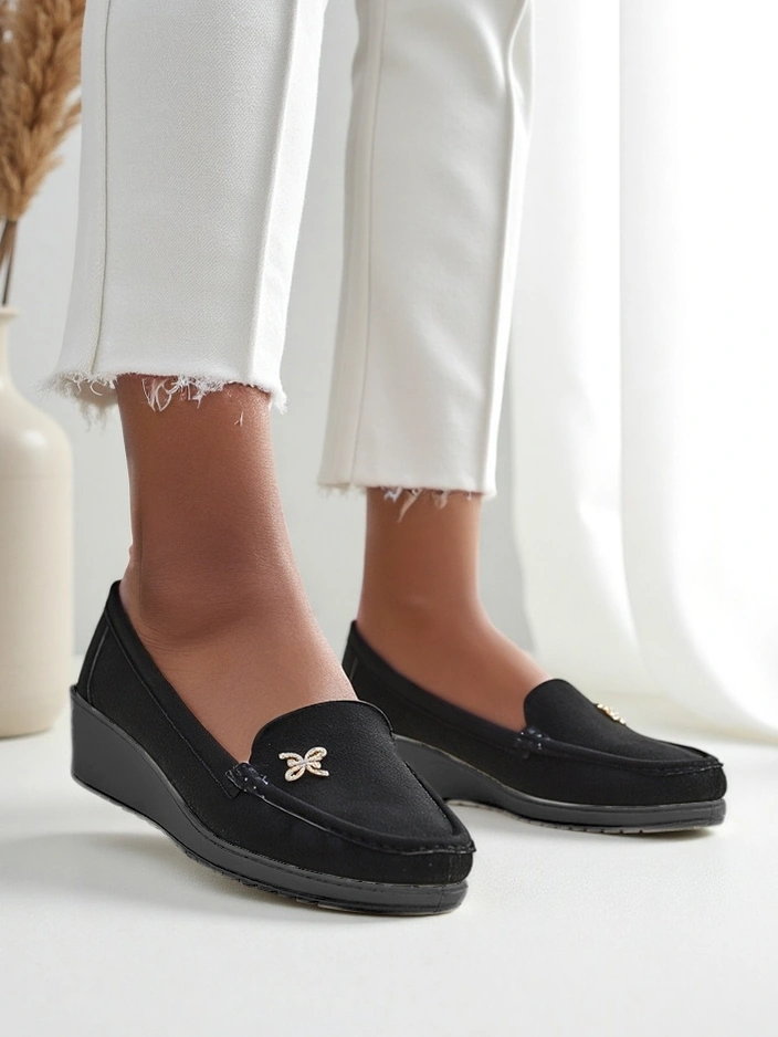 Royalfashion Женские мокасины на низком каблуке Lomman