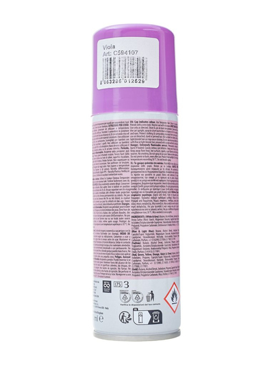 Plaukų lakas-spalvos purškalas violetinis