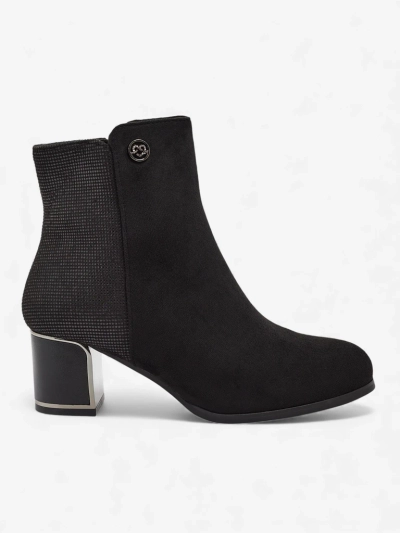 Женские ботильоны Arshin из эко-замши на каблуке