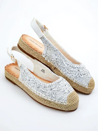 Royalfashion Moteriškos espadrilės su dekoratyviniu siuvinėjimu