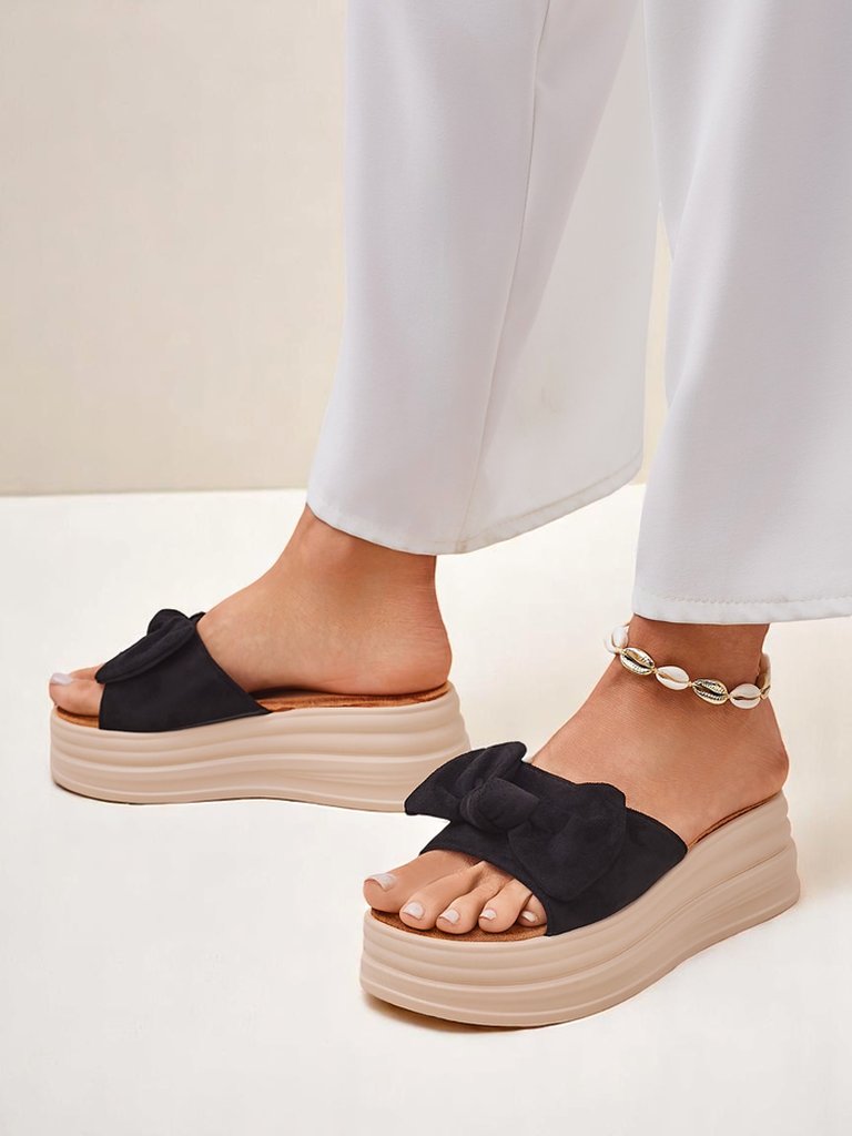 Royalfashion Женские шлепанцы на платформе Givan